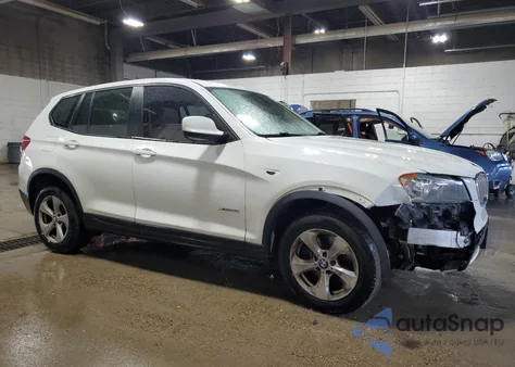 2012 BMW X3 xDrive28I from USA, damaged, VIN 5UXWX5C59CL722580